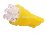 Светодиодные лампы T10 7 LED yellow