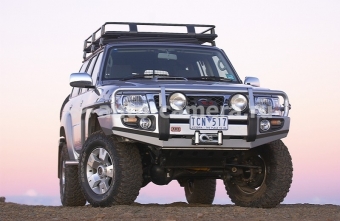 Передний силовой бампер ARB Deluxe для Nissan Patrol Y61 c 2004 г